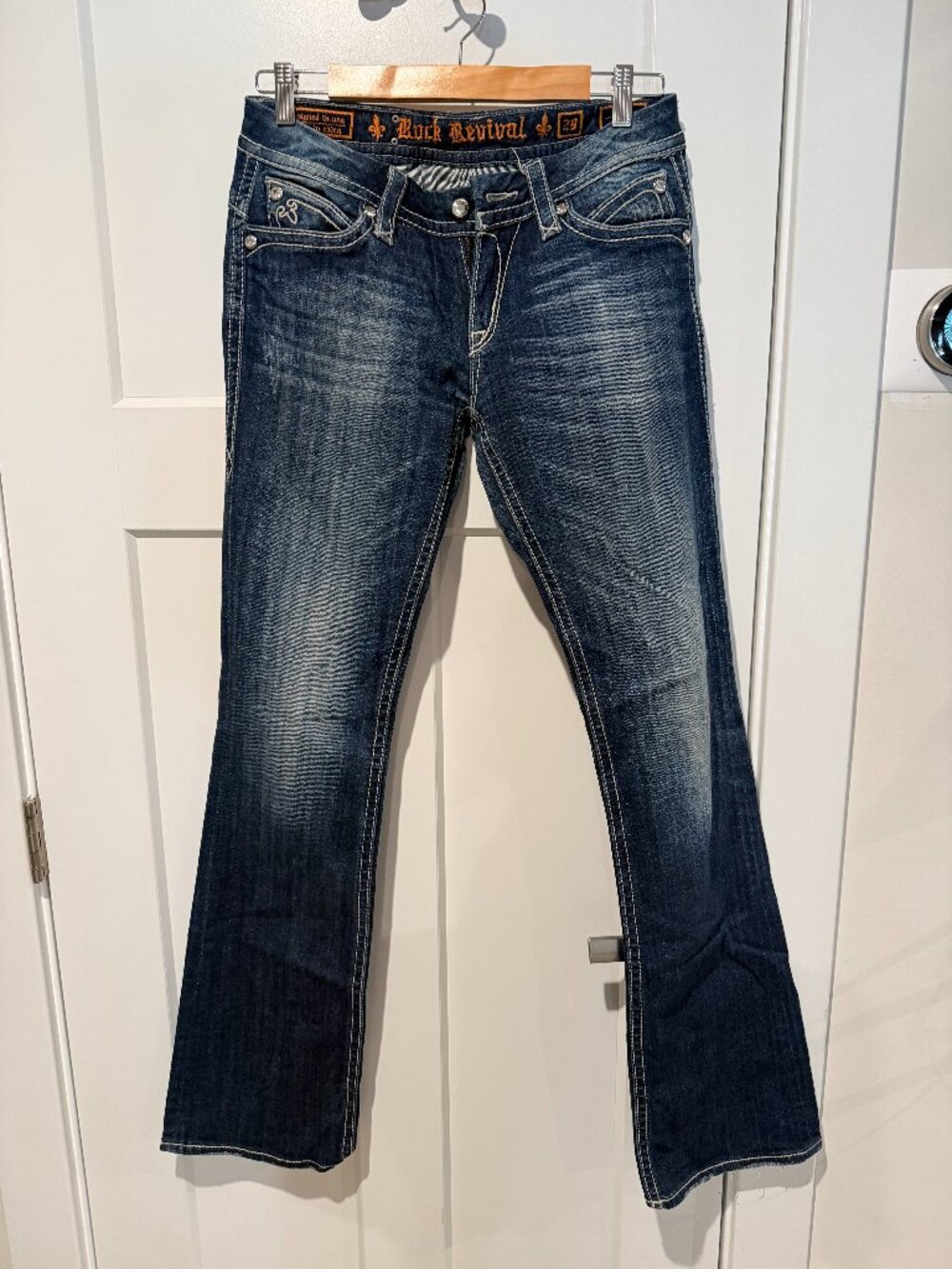 Size 29 Rock Revival Sasha Boot Cut Jeans in Excellent Condition